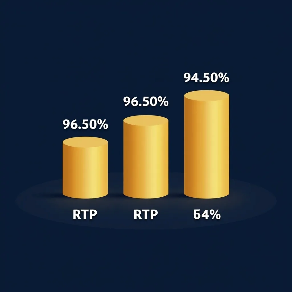 RTP comparison chart 96.50% vs 95.50%