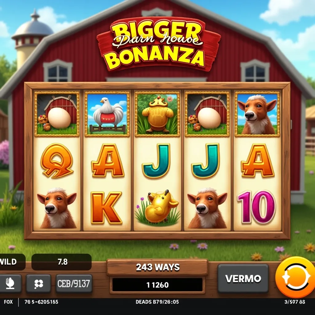 Bigger Barn House Bonanza 5x3 grid with 243 ways